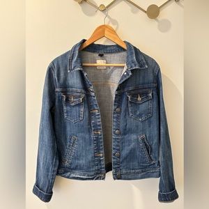 J.Crew Factory women’s denim jacket, size medium